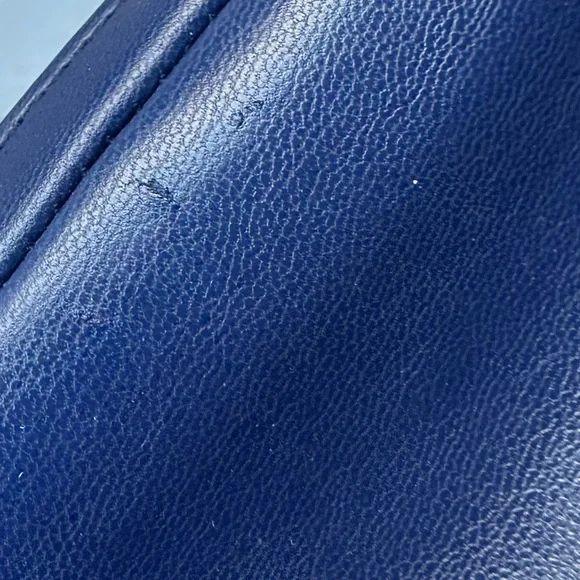 Steve Madden Blue Magenta Chain Crossbody Handbag - Picture 14 of 15